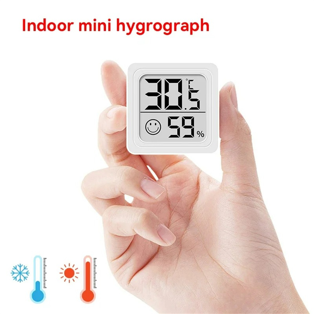 Digital Hygrometer Probe - Taşınabilir LCD Dijital Termometre Higrometre Masa