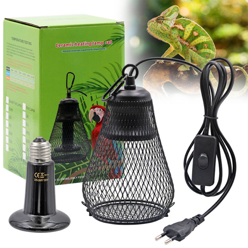 Ceramic Heat Emitter - Pet Sürüngen Isı Lambası Gölge Kızılötesi