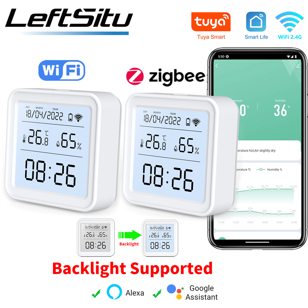 Digital Hygrometer Probe - Tuya Zigbee WiFi Sıcaklık Nem Sensörü