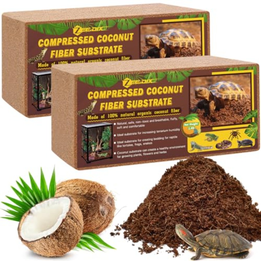 Substrate Coconut Fiber - 2'li Paket Hindistan Cevizi Lifi Substratı,