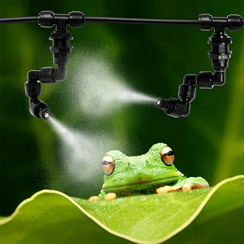 Misting Nozzle Reptile - 1 adet sürüngenler 360 derece dönen