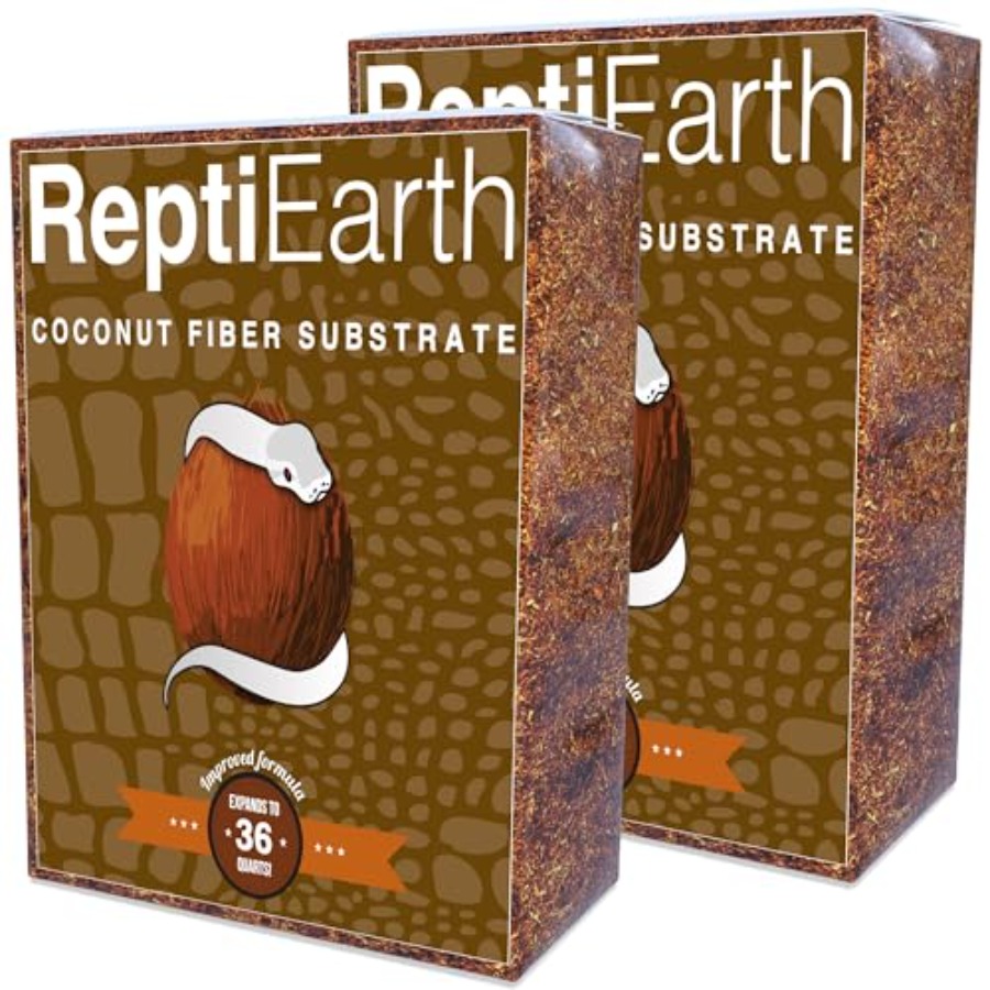 Substrate Coconut Fiber - Yılanlar, kertenkeleler, kurbağalar, tarantulalar, münzevi yengeçler