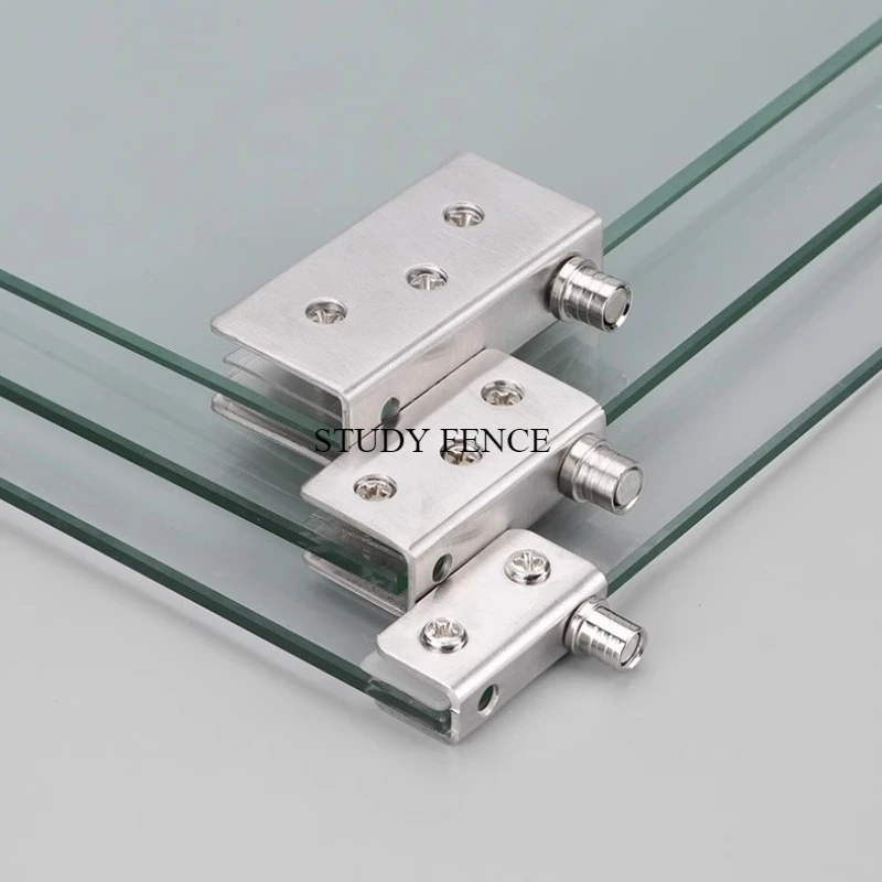 Glass Door Hinge - 2 takım paslanmaz çelik cam menteşeler