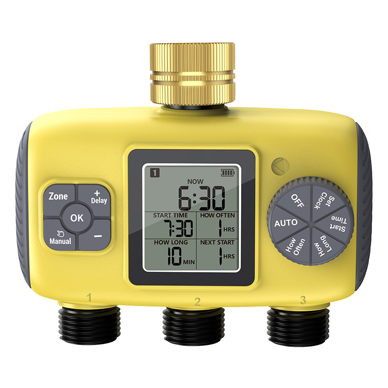 Timer Dual Outlet - Çift Çıkışlı Akıllı Sulama Sistemi Otomatik