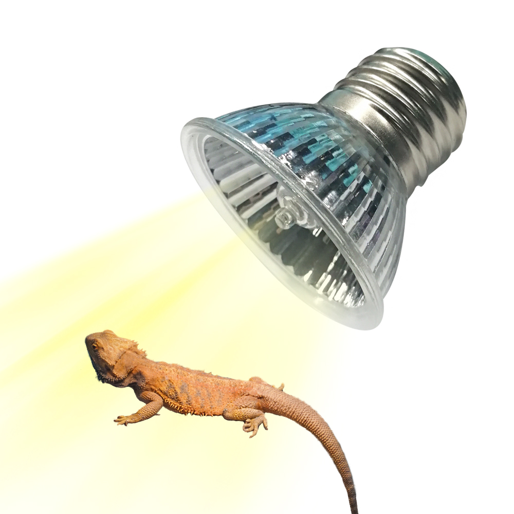 Calcium Powder Reptile - 25W/75W/100W Tam Spektrumlu UVAUVB Isıtma Lambası
