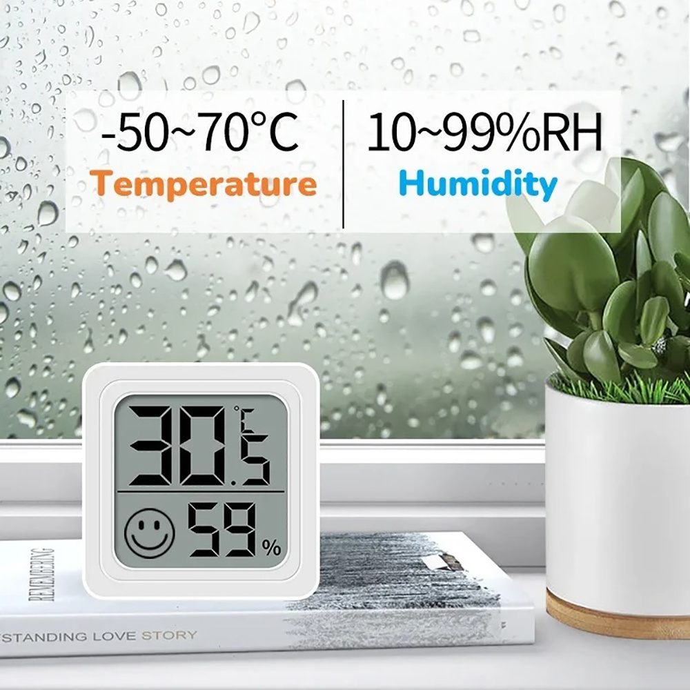 Taşınabilir LCD Dijital Termom - Digital Hygrometer Probe incelemesi ve fiyatı