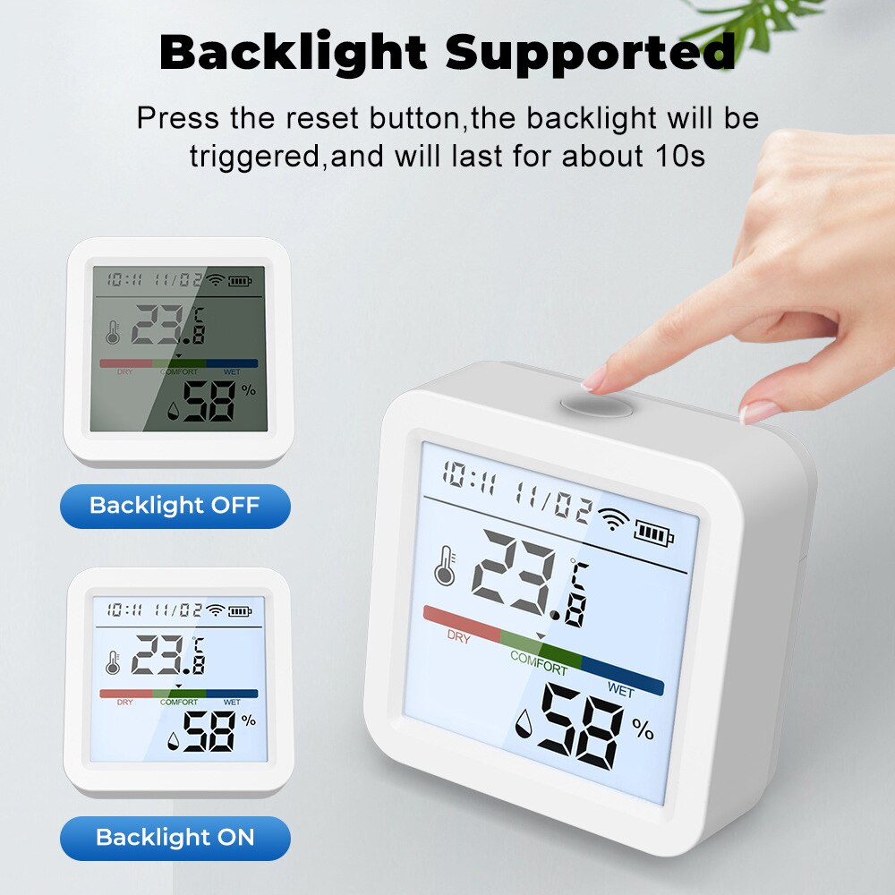 Tuya yeni WiFi sıcaklık nem se - Digital Hygrometer Probe incelemesi ve fiyatı