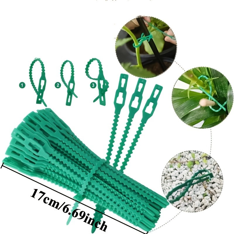 100 ADET Yeniden Kullanılabili - Vine Climbing Plastic incelemesi ve fiyatı