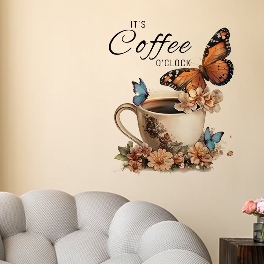 IT's Coffee O'Clock Kahve Dükk - Pvc Panel Background incelemesi ve fiyatı