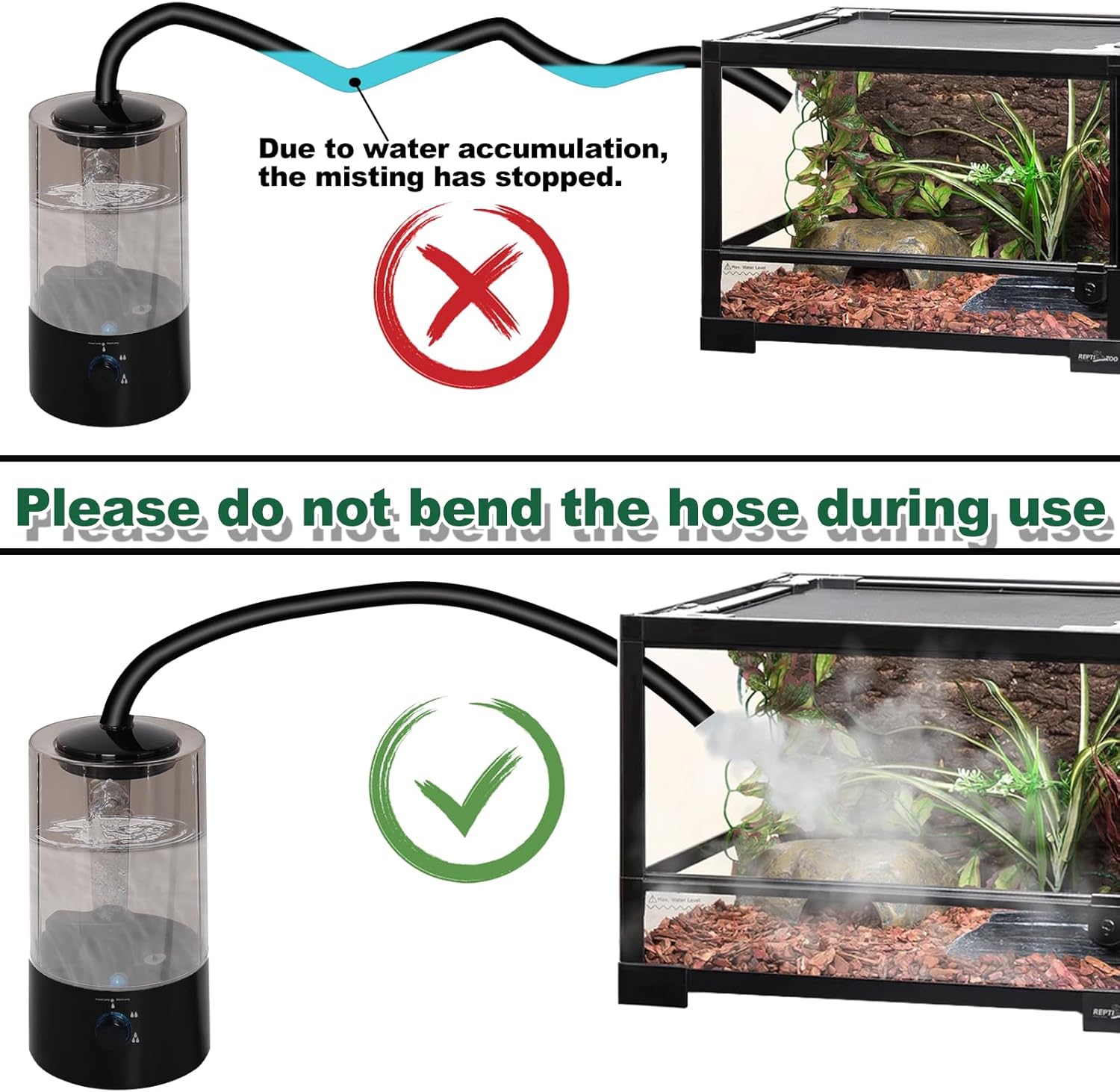 Sürüngen Nemlendirici Teraryum - Terrarium Fogger Ultrasonic incelemesi ve fiyatı