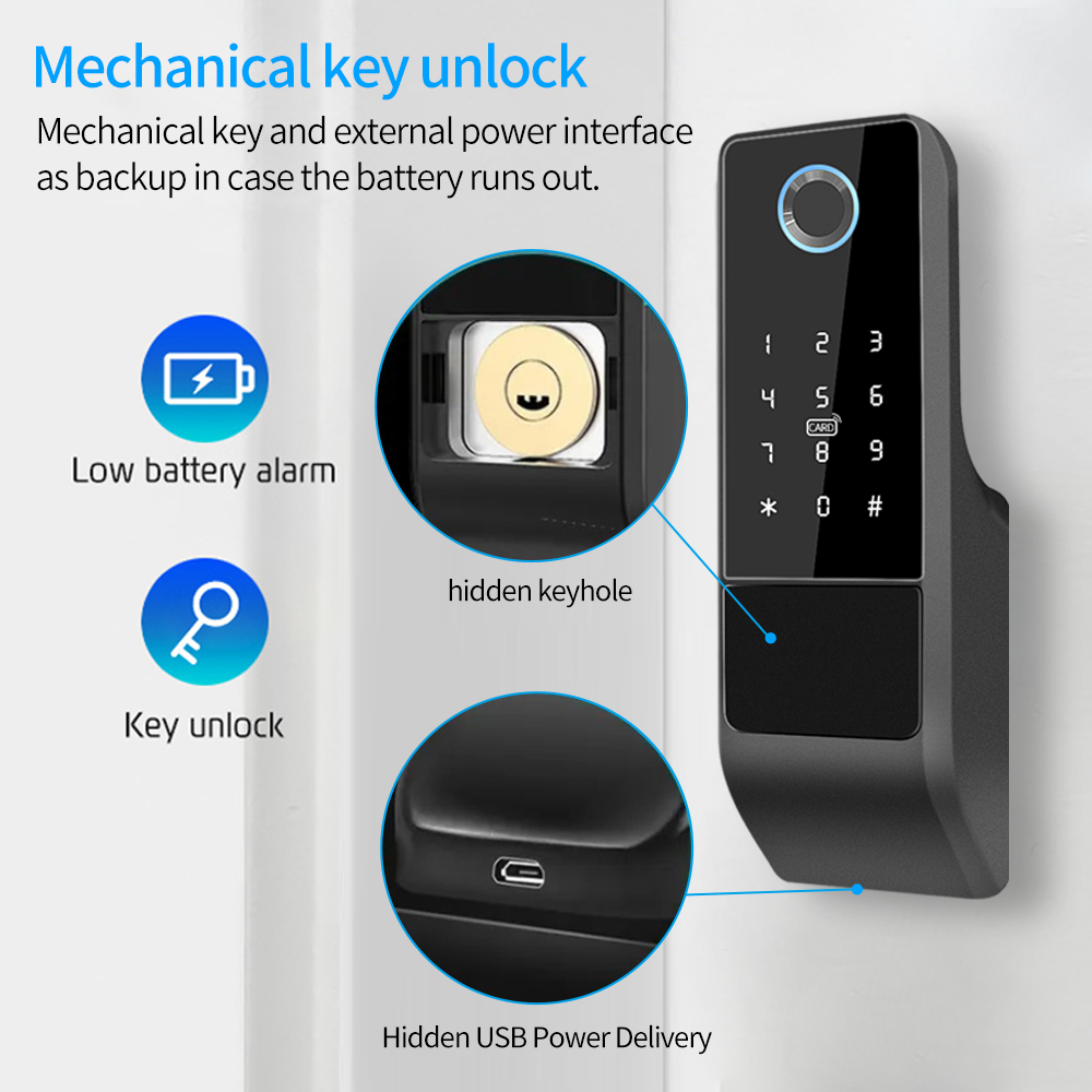 IP65 Su Geçirmez TTLock Parmak - Glass Door Hinge incelemesi ve fiyatı