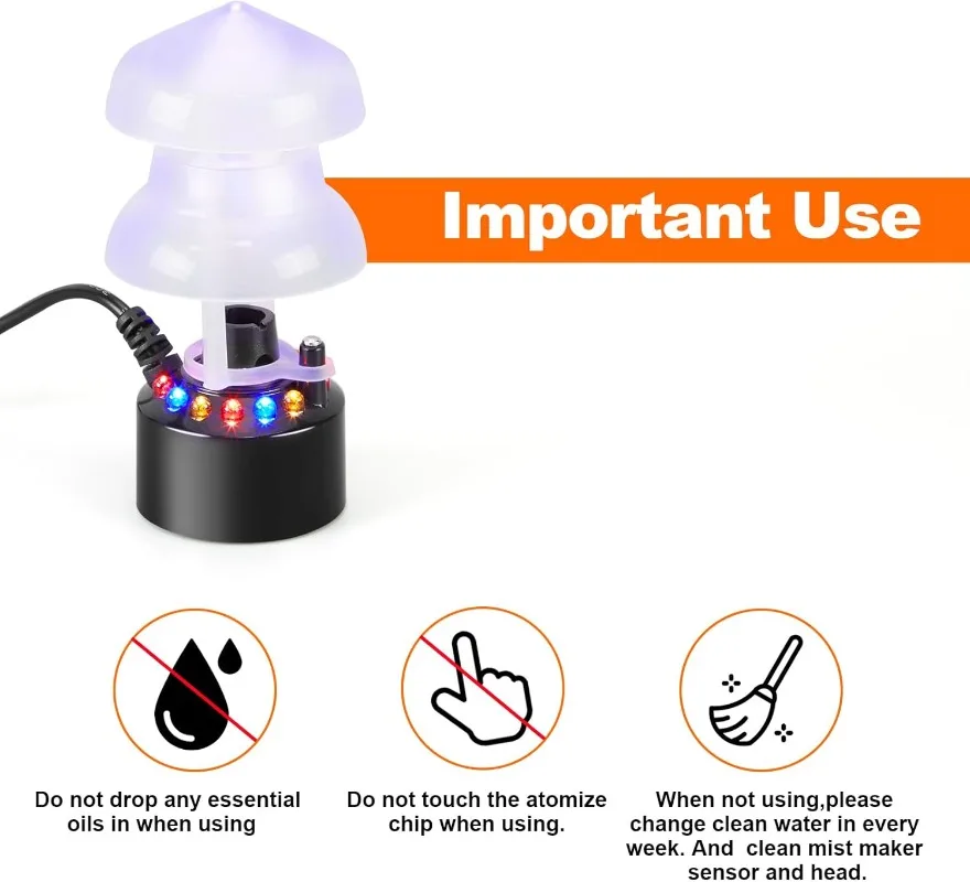 Ultrasonik Atomizer Mist Maker - Terrarium Fogger Ultrasonic incelemesi ve fiyatı