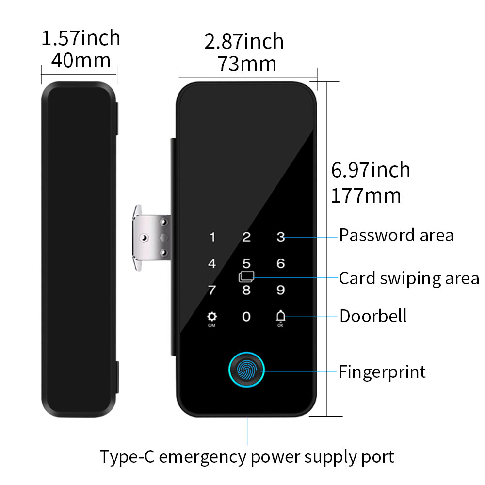 Tuya Smart Life Bluetooth Cam  - Glass Door Hinge incelemesi ve fiyatı