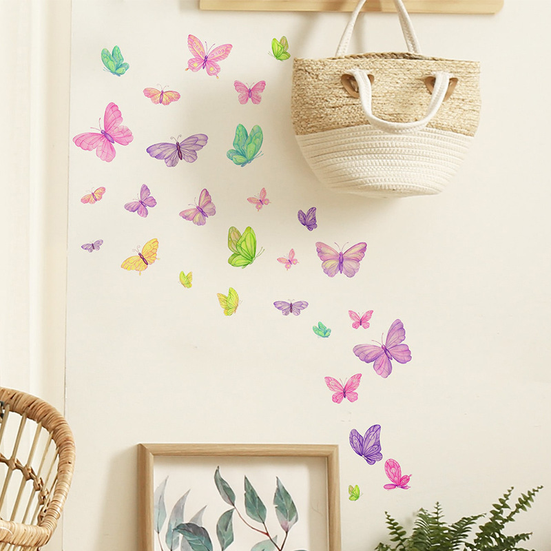 Romantik kelebek Duvar Çıkartm - Pvc Panel Background incelemesi ve fiyatı