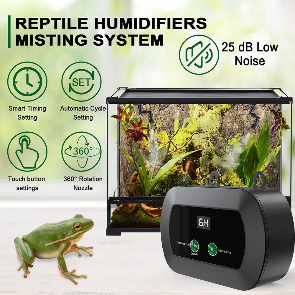 Zamanlayıcılı ve 360 Dereceli  - Misting Nozzle Reptile incelemesi ve fiyatı