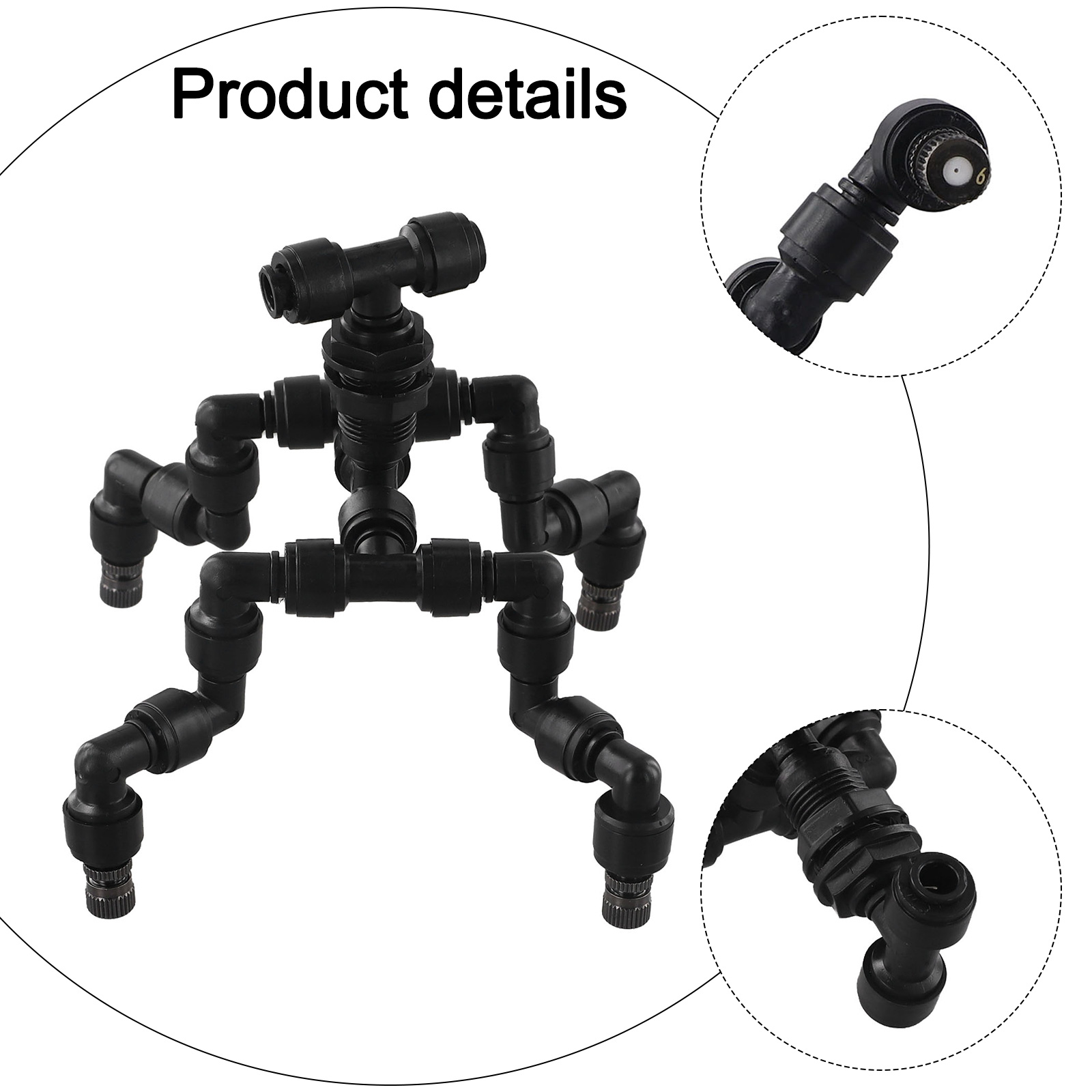 Siyah Plastik 360 Derece Dönen - Misting Nozzle Reptile incelemesi ve fiyatı