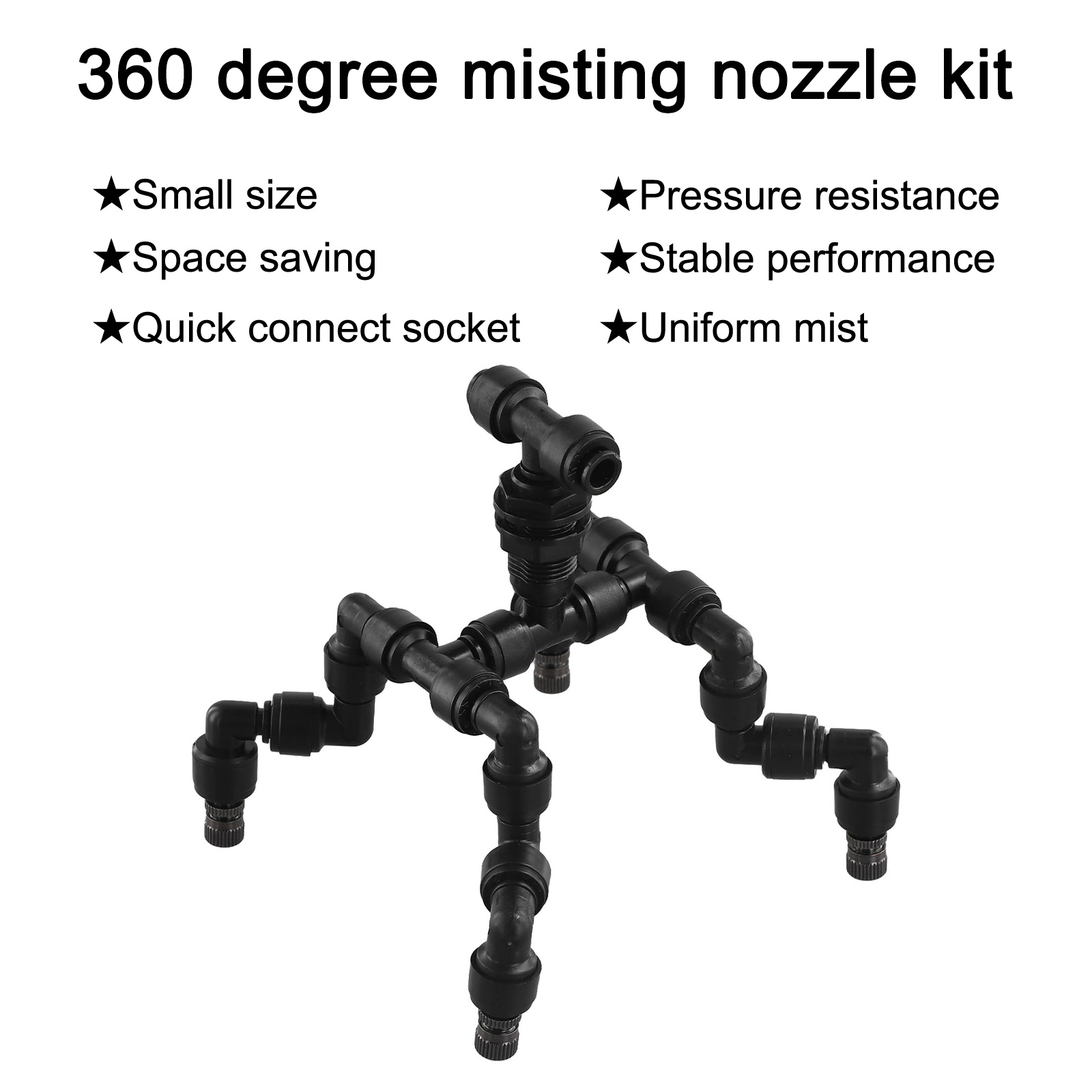 Siyah Plastik 360 Derece Dönen - Misting Nozzle Reptile incelemesi ve fiyatı