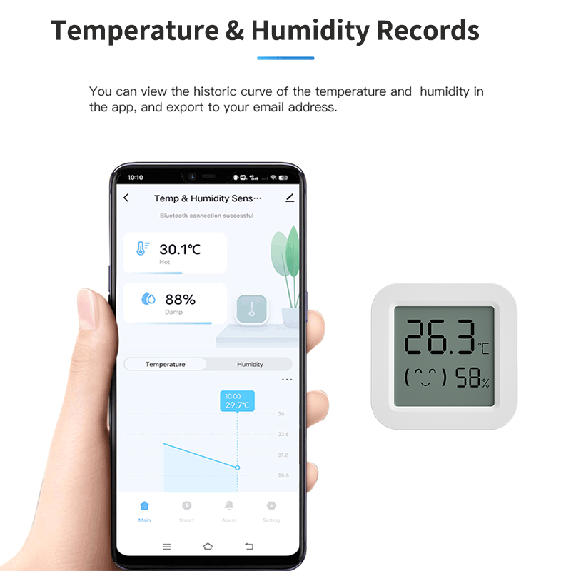 Tuya Zigbee Sıcaklık Nem Sensö - Digital Hygrometer Probe incelemesi ve fiyatı