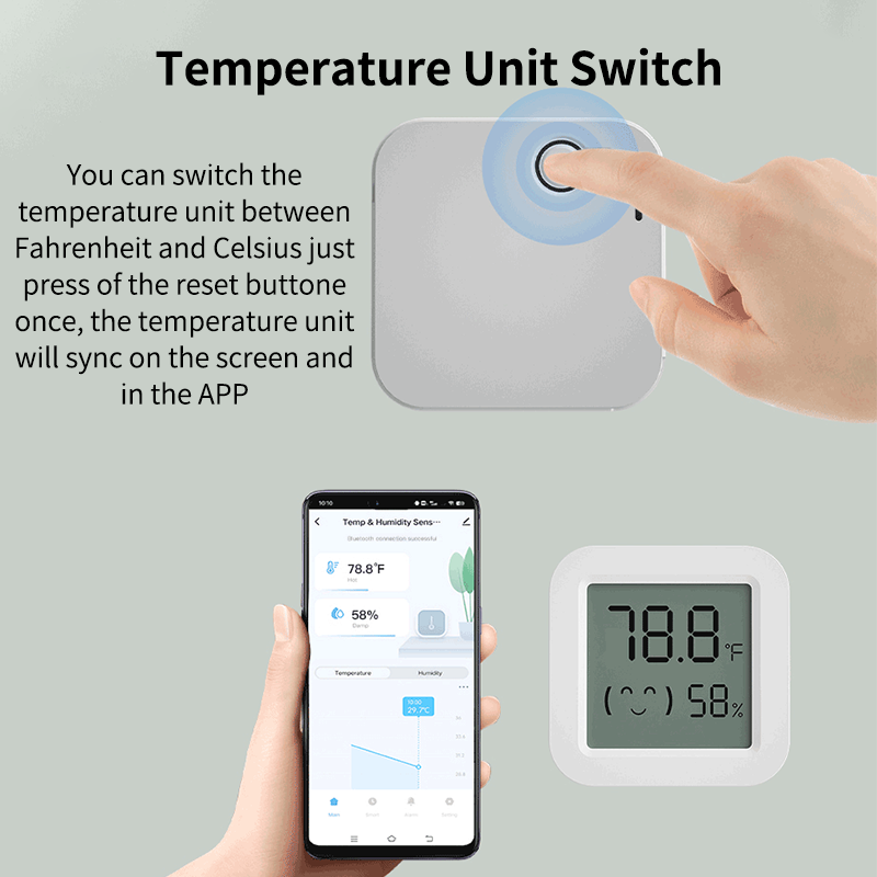 Tuya Zigbee Sıcaklık Nem Sensö - Digital Hygrometer Probe incelemesi ve fiyatı