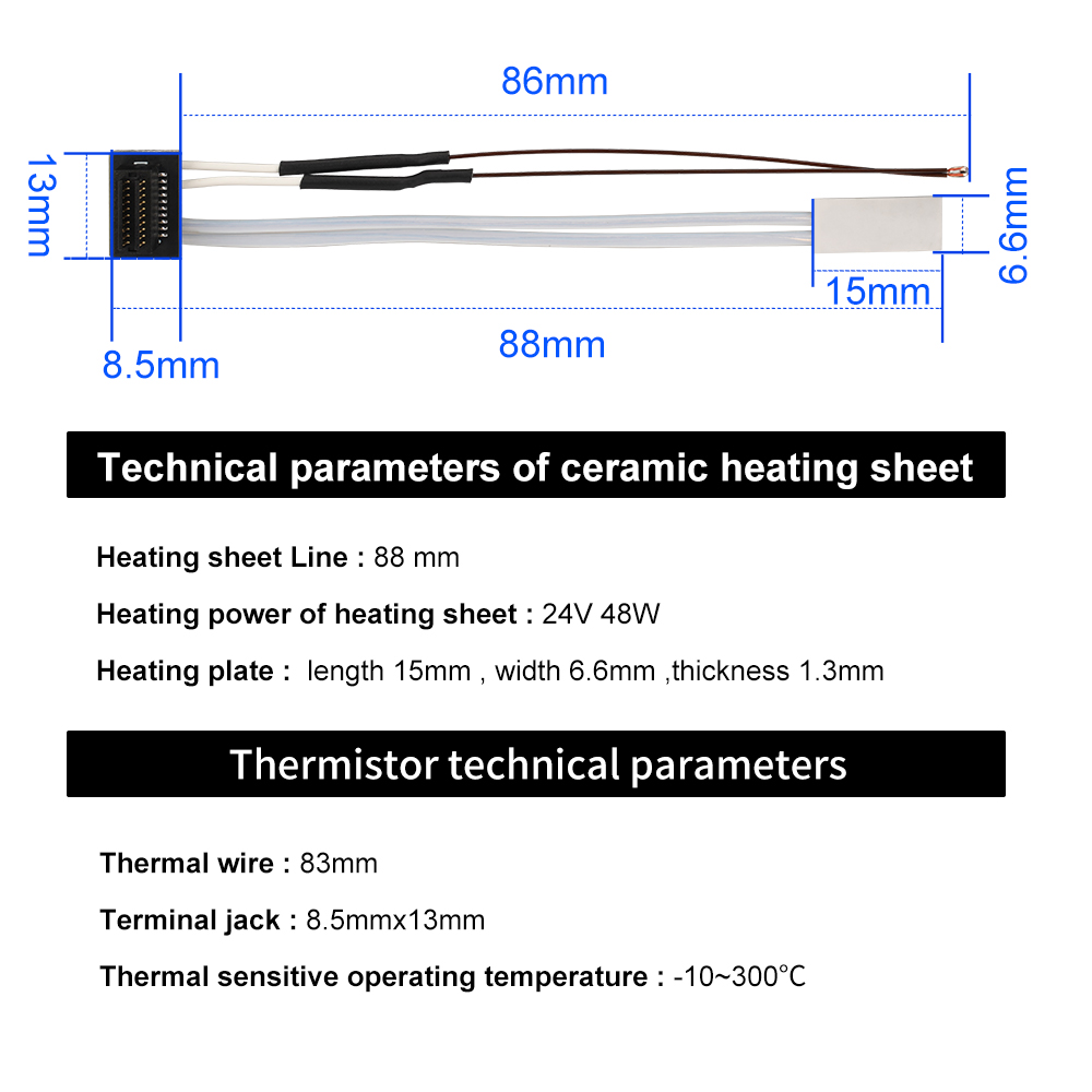 Bambu Lab P1S P1P Termistörlü  - Ceramic Heat Emitter incelemesi ve fiyatı