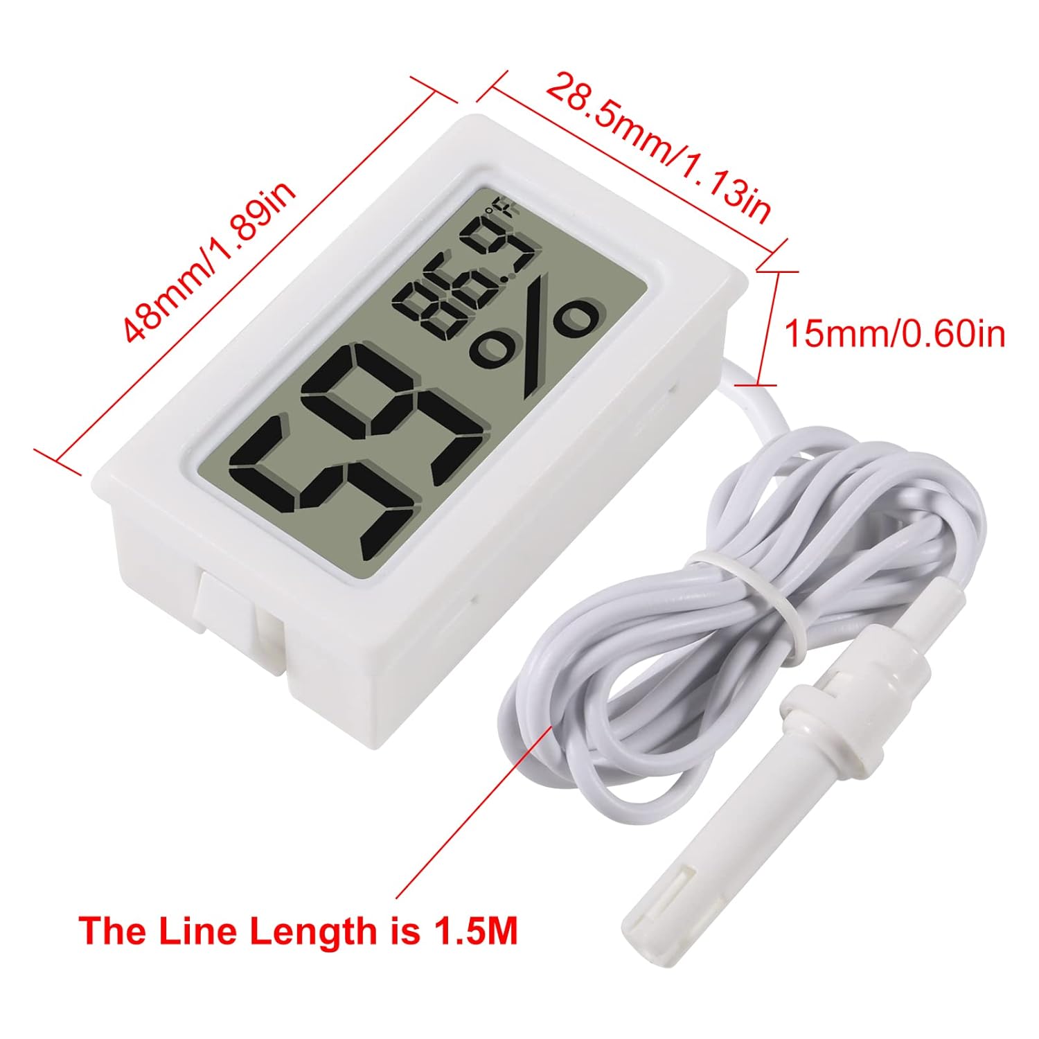 2 adet Mini Dijital Higrometre - Digital Hygrometer Probe incelemesi ve fiyatı