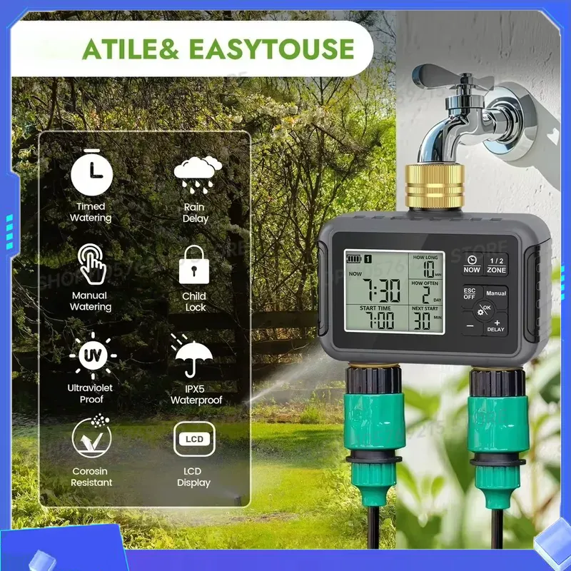Akıllı Su Kontrol Cihazı Bahçe - Timer Dual Outlet incelemesi ve fiyatı