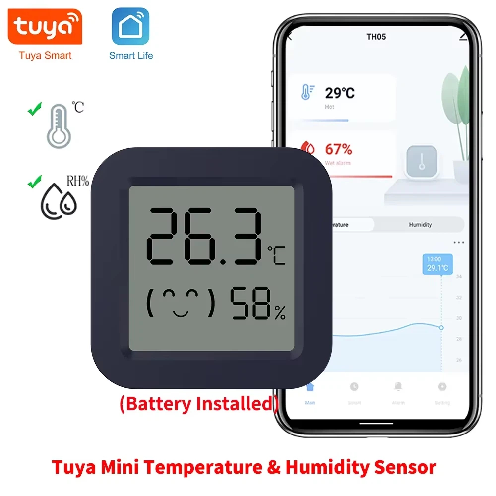 BT Sıcaklık Nem Sensörü Mini L - Digital Hygrometer Probe incelemesi ve fiyatı