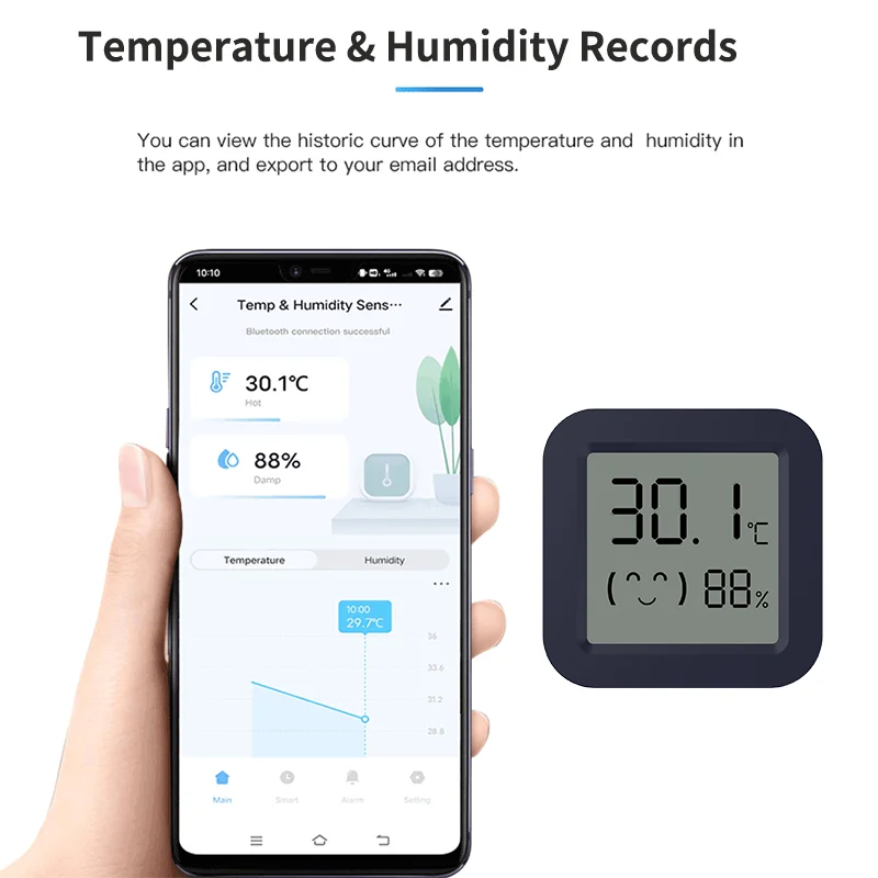 BT Sıcaklık Nem Sensörü Mini L - Digital Hygrometer Probe incelemesi ve fiyatı