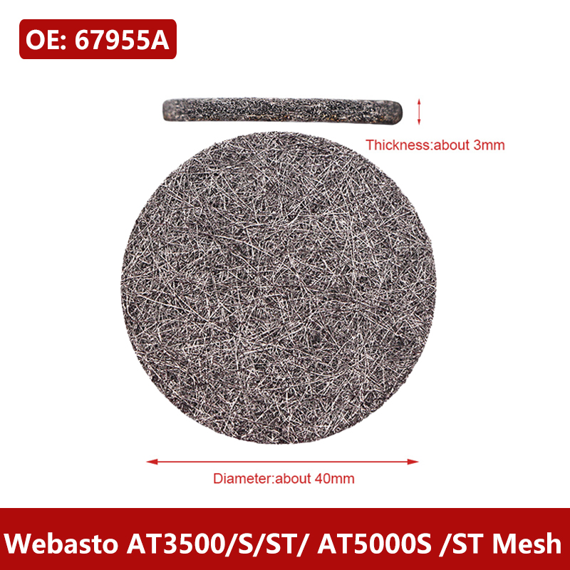 1 adet/grup 40mm Webasto AIr T - Screen Top Mesh incelemesi ve fiyatı